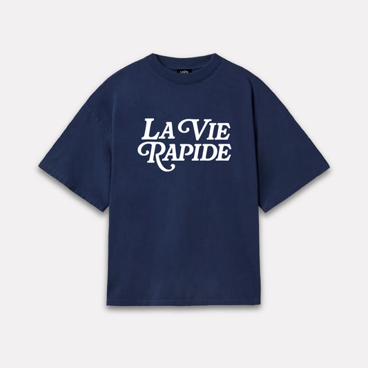 LA VIE RAPIDE T-SHIRT LOGO